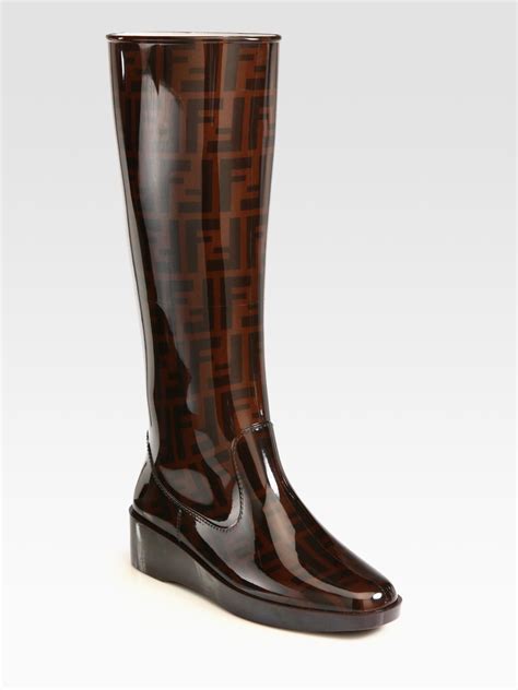 fendi rain boots for women.